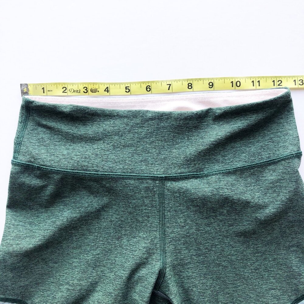 OUTDOOR VOICES Spring 7/8 Colorblock Green Pink Leggings Womens Small - Picture 7 of 8
